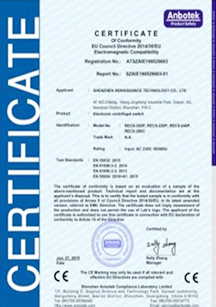 CE Certificate